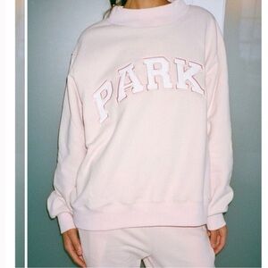Parke Ballet Mockneck Sweatshirt Nwt
